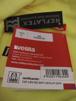 Forro polar para trabajo alta visibilidad