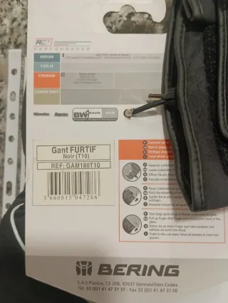 Guantes Bering Furtif T-10 (L)