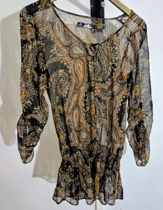 Camisa vaporosa Cachemir talla M