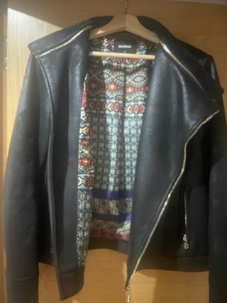 Chaqueta Biker Desigual Negra