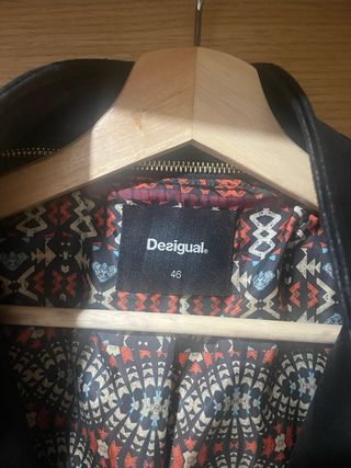 Chaqueta Biker Desigual Negra