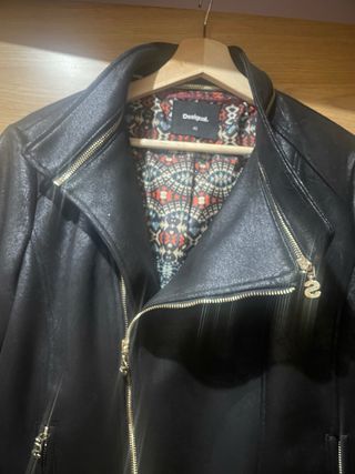 Chaqueta Biker Desigual Negra