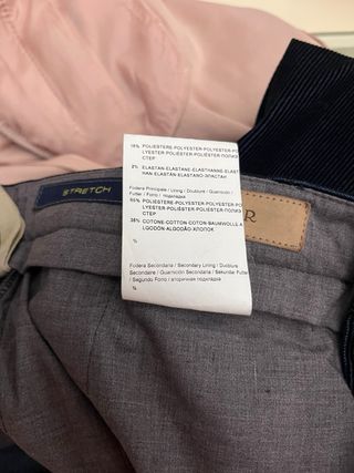 Pantalón Pana Caesar Azul Talla M