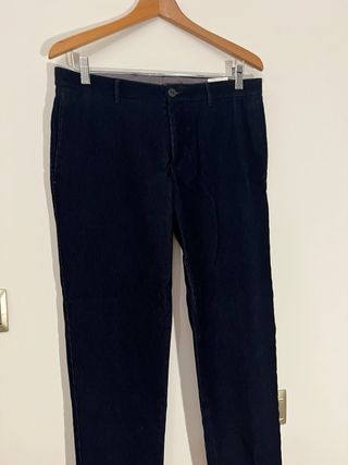 Pantalón Pana Caesar Azul Talla M