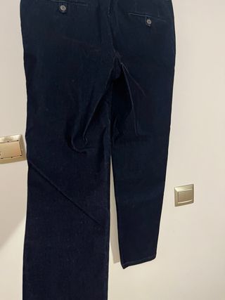 Pantalón Pana Caesar Azul Talla M