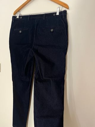 Pantalón Pana Caesar Azul Talla M