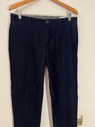 Pantalón Pana Caesar Azul Talla M