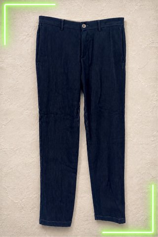 Pantalón Pana Caesar Azul Talla M