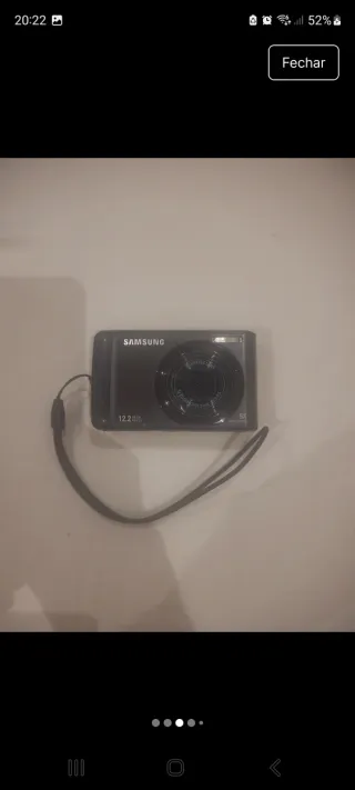 Conjunto 3 câmaras digitais Samsung mais 1 casio