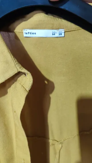 Camisa Amarela Mostarda