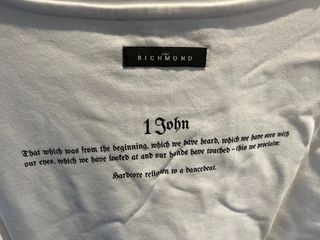 Felpa John Richmond Uomo  nuova con cartellino