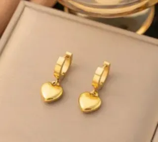 Conjunto Joyería Acero Inoxidable Bañado en Oro