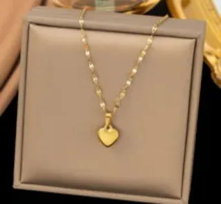 Conjunto Joyería Acero Inoxidable Bañado en Oro