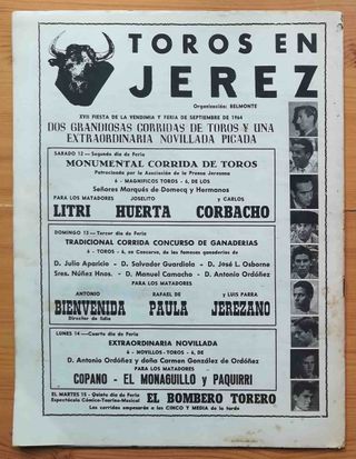 El ruedo No 1055 - 8 septiembre 1964. El Cordobés.