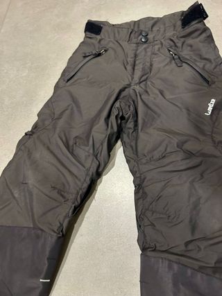 Pantalón esquiar Decathlon (Wed’ze) negro 6-8 años