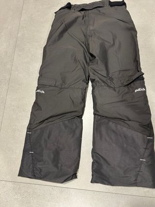 Pantalón esquiar Decathlon (Wed’ze) negro 6-8 años