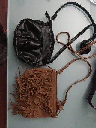 Borse nere e marroni per bambina