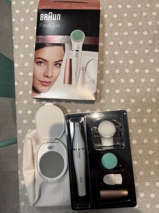 Braun FaceSpa Depiladora y Cepillo Limpieza