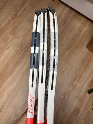3 Raquetas Babolat Strike muy usadas