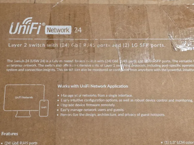 Switch UniFi 24 porte USW-24-G2