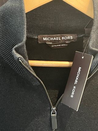Maglione uomo Michael Kors zip  con cartellino