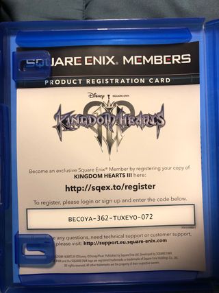 Kingdom Hearts III PS4