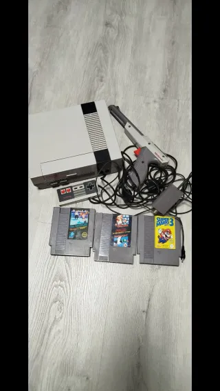 Console Nintendo NES Vintage + Accessori