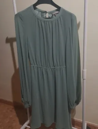 Vestido gasa H&M
