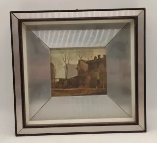 Quadretto Dipinto Opera Vintage Firmata - Rara