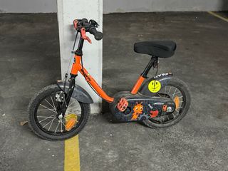 Bicicleta infantil BTWIN naranja