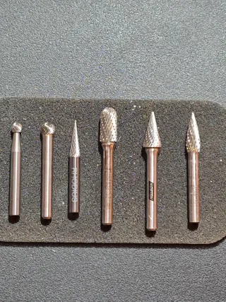 Fresas metálicas para herramienta rotatoria