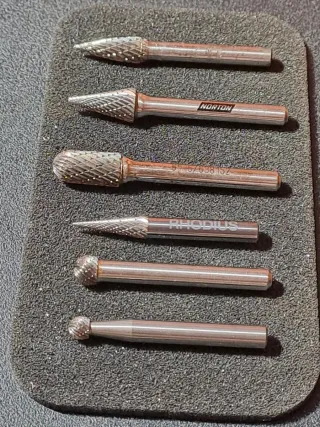 Fresas metálicas para herramienta rotatoria