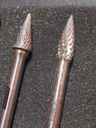 Fresas metálicas para herramienta rotatoria