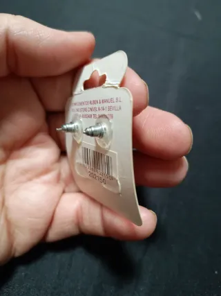 Pendientes R&M Perla y Circonitas