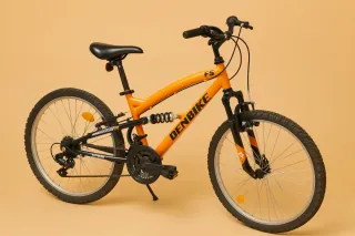Bicicleta DENBIKE 24 Naranja FS Sport