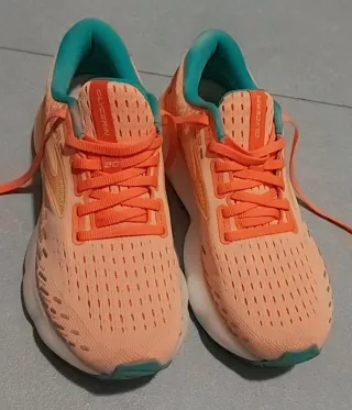 Zapatillas Brooks Glycerin 20 Mujer Naranja/Turque