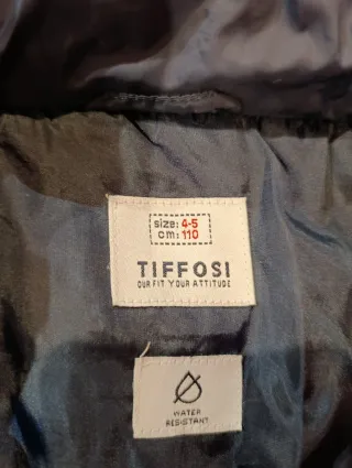 Chaqueta amarilla acolchada