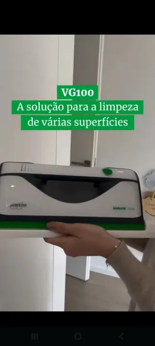 Limpiador Kobold VG100 MULTISUPERFICIES CON MANGO