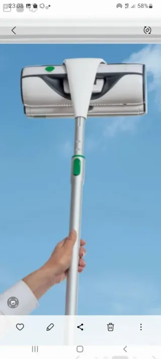 Limpiador Kobold VG100 MULTISUPERFICIES CON MANGO