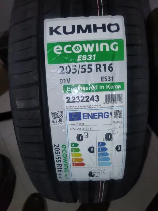 Neumáticos Kumho Ecowing ES31 205/55 R16 91V
