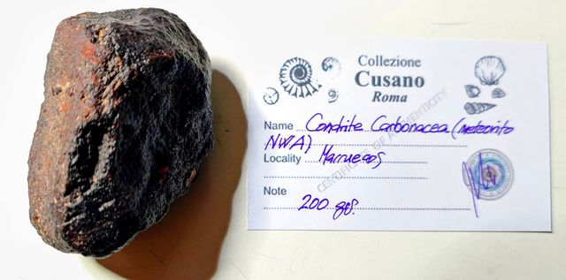 Meteorito Condrita Carbonácea 200gr