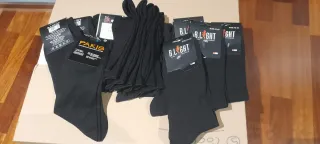 Calcetines finos B.LIGHT negros talla 40-45