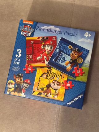 Puzzle Ravensburger Patrulla Canina 3 en 1