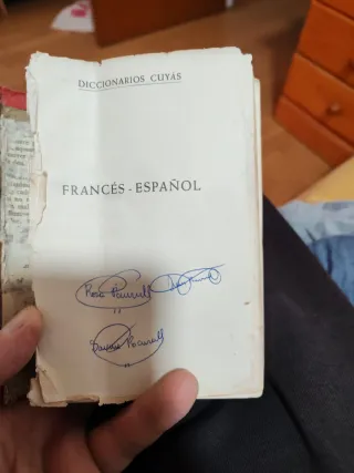 Diccionario francés español