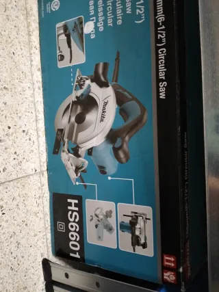 Sierra Circular Makita HS6601 165mm (6-1/2)