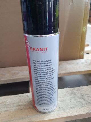 Pasta cerámica antiadherente, sintética, multiuso