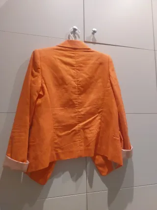 Chaqueta Mango Naranja Talla XS