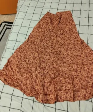 Falda Sandro floral talla S