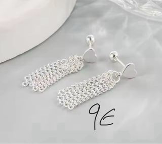 Pendientes plata 3 aros 12€