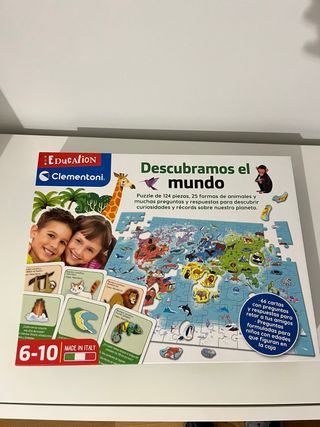 Puzzle Clementoni Descubramos el Mundo